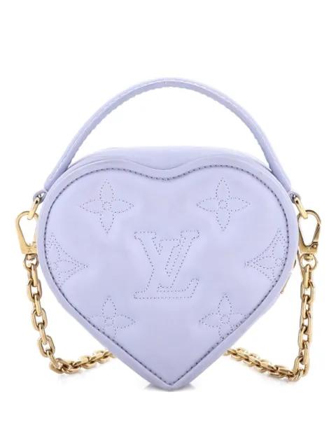 Pop My Heart Pouch Bag Bubblegram Leather crossbody bag by LOUIS VUITTON 