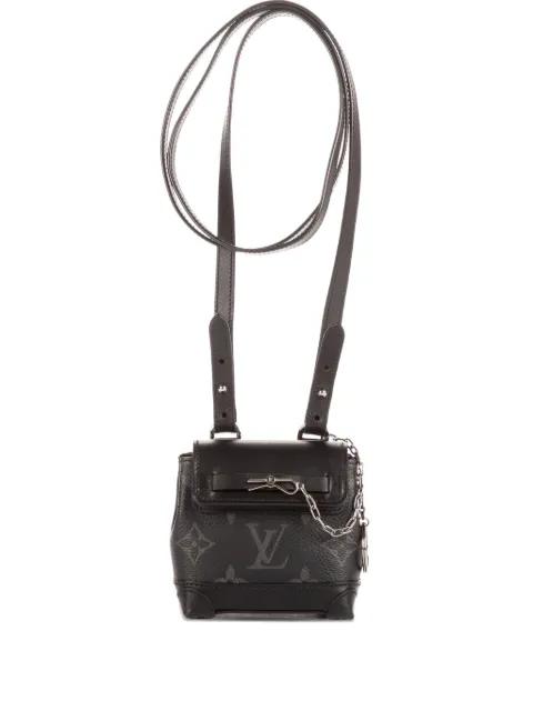 Pouch Steamer mini monogram cross-body bag by LOUIS VUITTON 