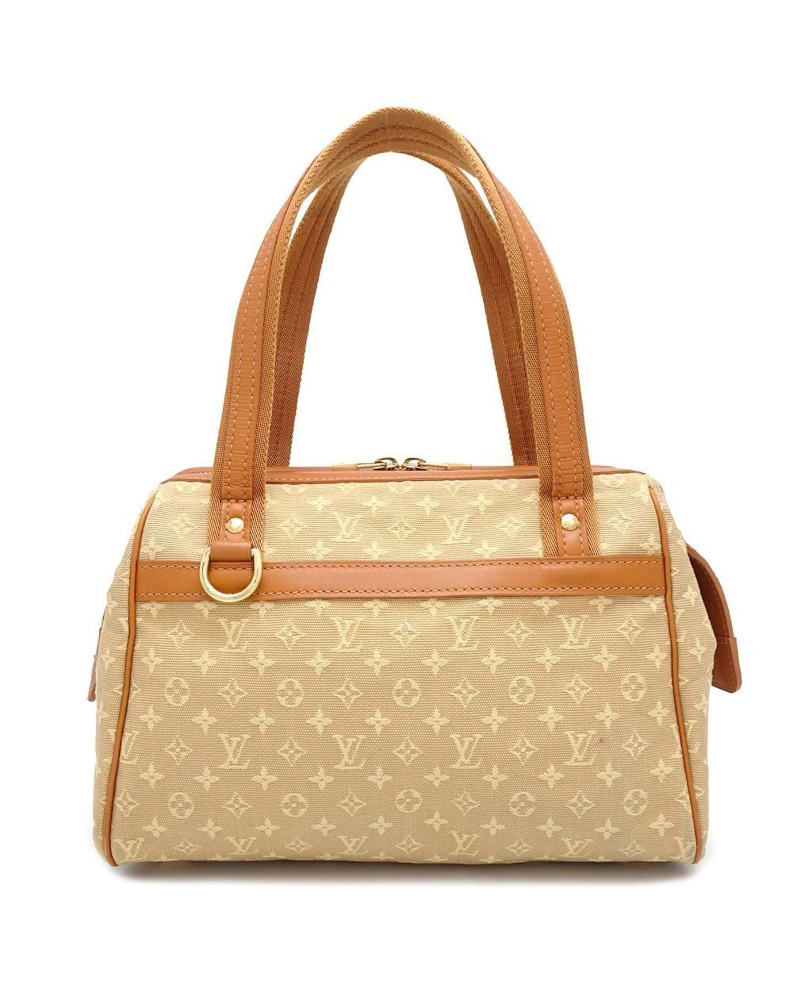 Preloved Mini Lin Noe handbag Beige coated canvas Women by LOUIS VUITTON