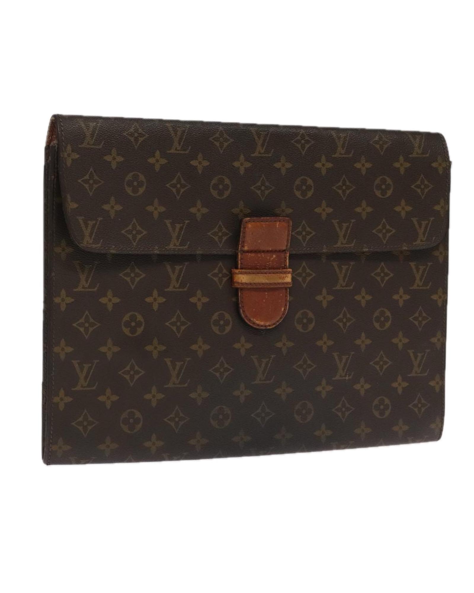 Preloved Monogram Portfolio Leather Trim Wo by LOUIS VUITTON Preloved Monogram Portfolio Leather Trim Wo by LOUIS VUITTON