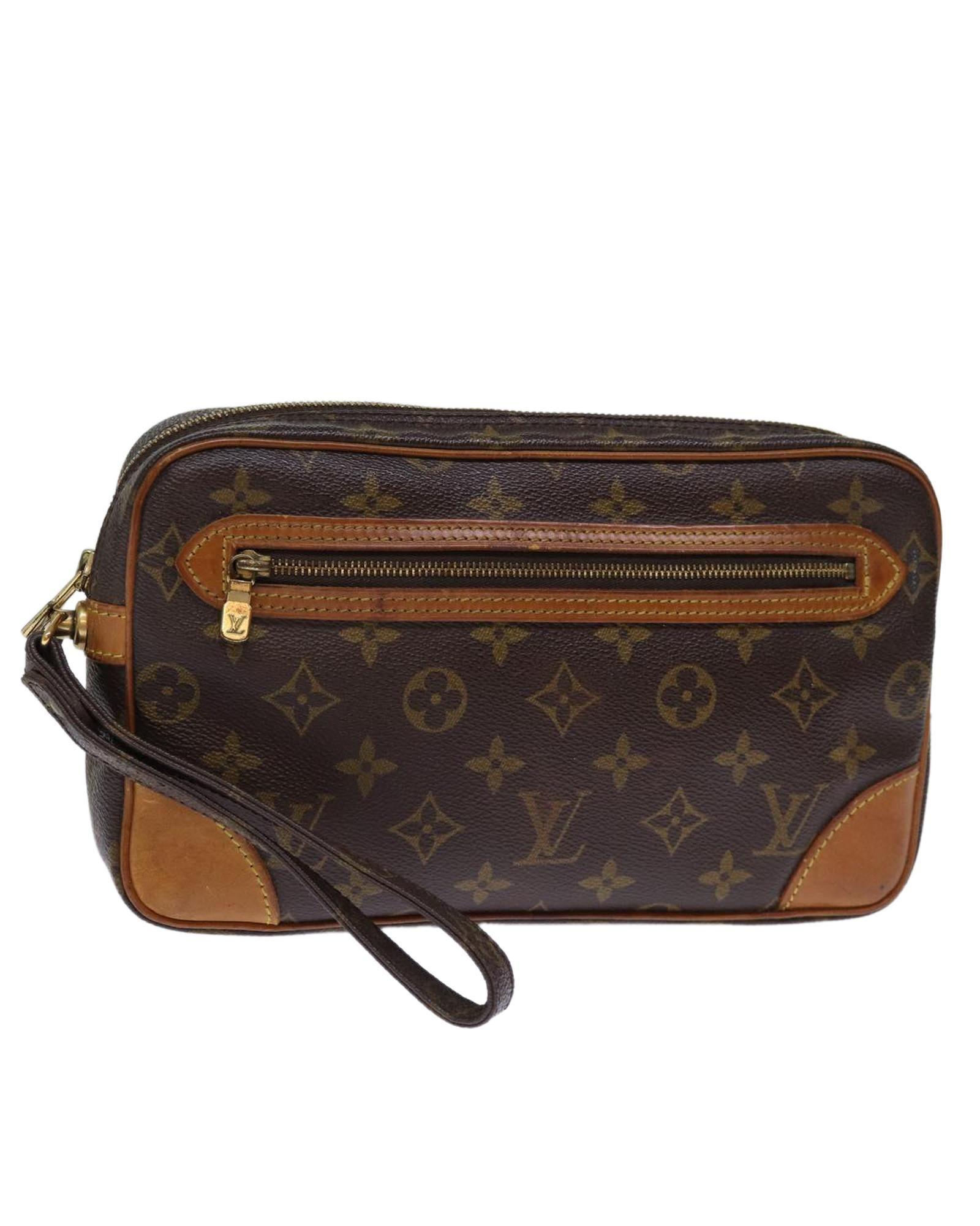 Preloved Pochette Monogram Clutch Wos Bag by LOUIS VUITTON