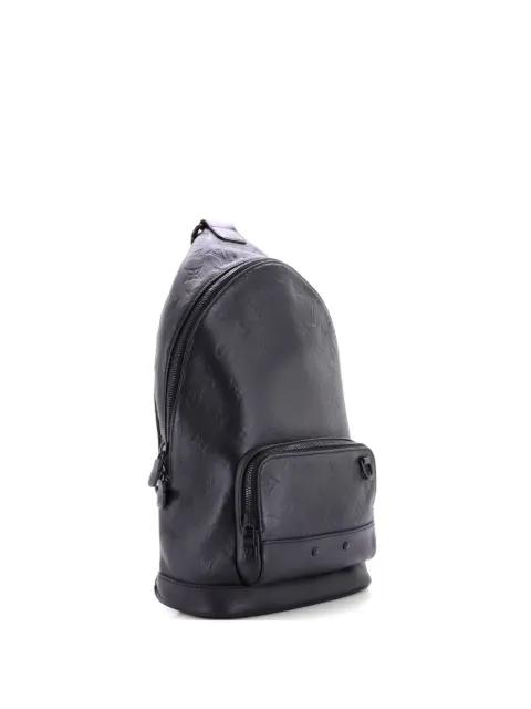 Racer Sling Bag Monogram Shadow Leather backpack by LOUIS VUITTON 