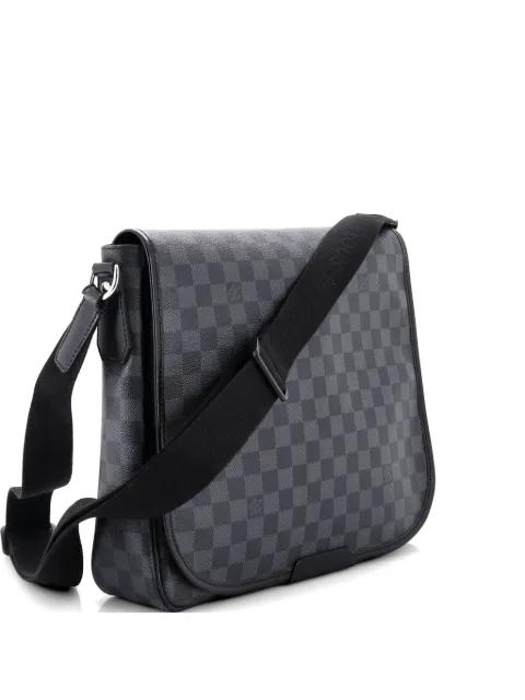 Renzo Messenger Bag Damier Graphite crossbody bag by LOUIS VUITTON 