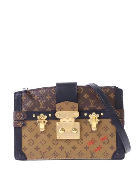 Reverse Trunk Monogram canvas clutch bag by LOUIS VUITTON 