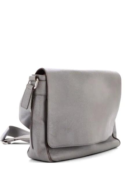 Roman Handbag Taiga Leather MM crossbody bag by LOUIS VUITTON 