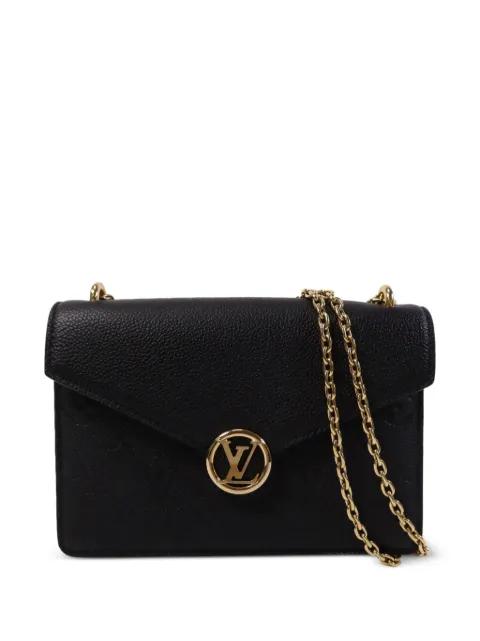 Rosy Monogram Empreinte leather shoulder bag by LOUIS VUITTON 