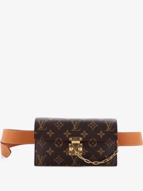 S Lock Pouch Monogram Canvas belt bag by LOUIS VUITTON 