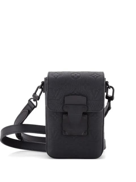 S Lock Vertical Wearable Wallet Monogram Taurillon Leather crossbody bag by LOUIS VUITTON 