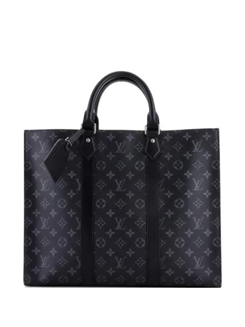 Sac Plat NM 24H Bag Monogram Eclipse Canvas tote bag by LOUIS VUITTON 