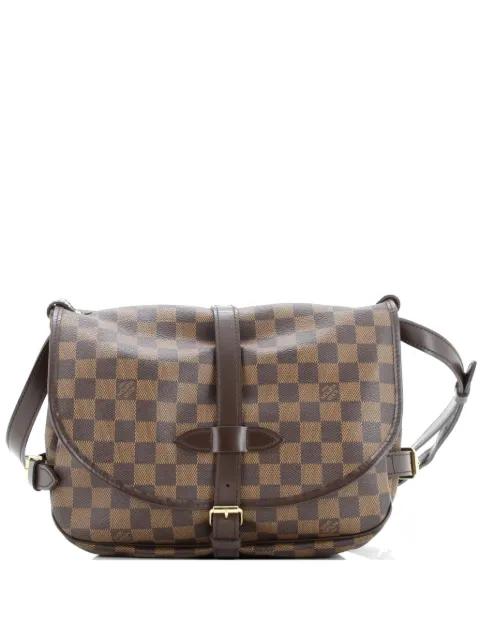 Saumur Handbag Damier 30 crossbody bag by LOUIS VUITTON 