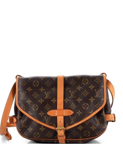 Saumur Handbag Monogram Canvas 30 crossbody bag by LOUIS VUITTON 