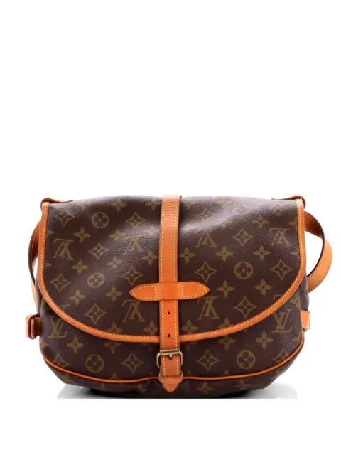 Saumur Handbag Monogram Canvas 30 crossbody bag by LOUIS VUITTON 