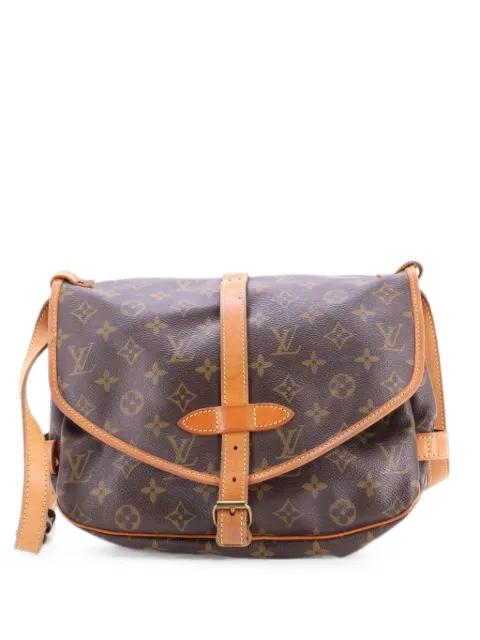 Saumur Handbag Monogram Canvas 30 crossbody bag by LOUIS VUITTON 