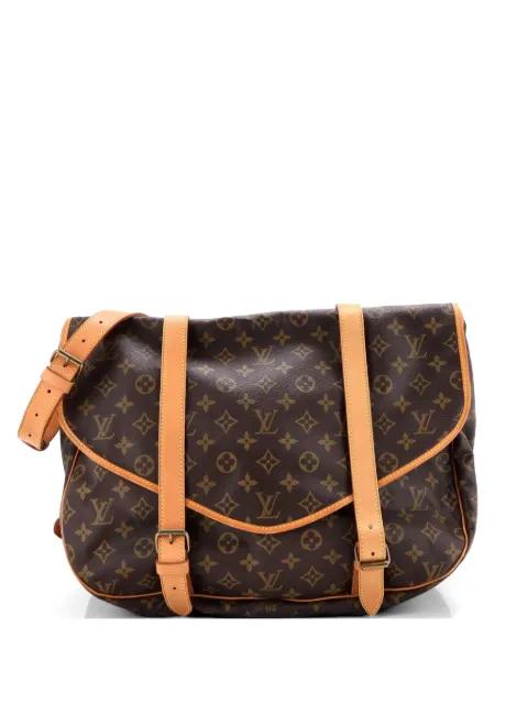 Saumur Handbag Monogram Canvas 43 crossbody bag by LOUIS VUITTON 