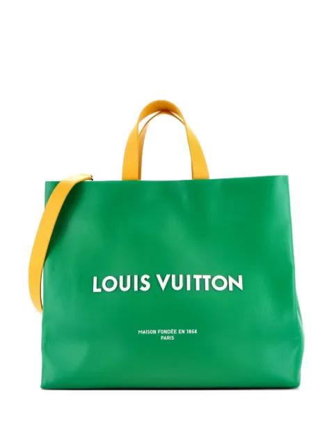 Shopper Leather MM tote bag by LOUIS VUITTON 