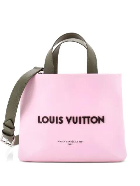 Shopper Leather Mini tote bag by LOUIS VUITTON 