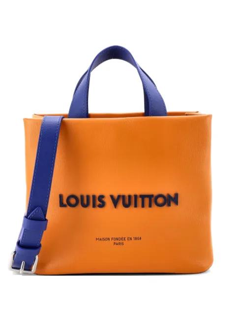 Shopping Leather Mini tote bag by LOUIS VUITTON 