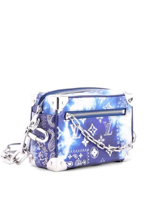 Soft Trunk Bag Limited Edition Monogram Bandana Leather Mini shoulder bag by LOUIS VUITTON 