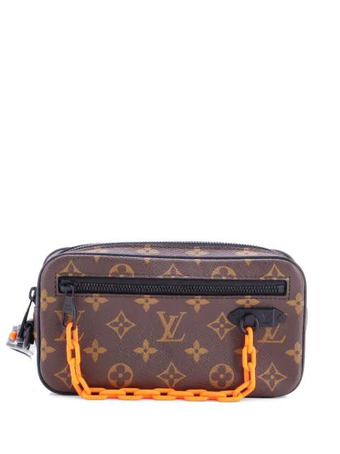 Solar Ray Pochette Volga Monogram Canvas clutch bag by LOUIS VUITTON 