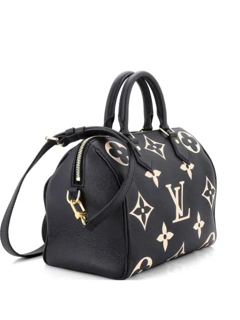 Speedy Bandouliere Bag Bicolor Monogram Empreinte Giant 25 handbag by LOUIS VUITTON 