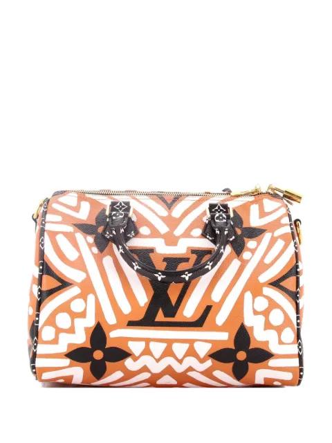 Speedy Bandouliere Bag Limited Edition Crafty Monogram Giant 25 satchel by LOUIS VUITTON 