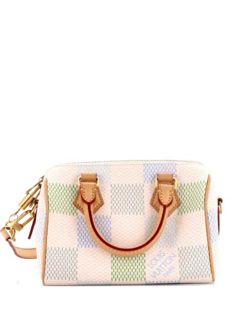 Speedy Bandouliere Bag Limited Edition Damierlicious Giant 20 satchel by LOUIS VUITTON 