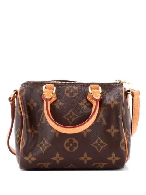 Speedy Bandouliere Bag Monogram Canvas Nano crossbody bag by LOUIS VUITTON 