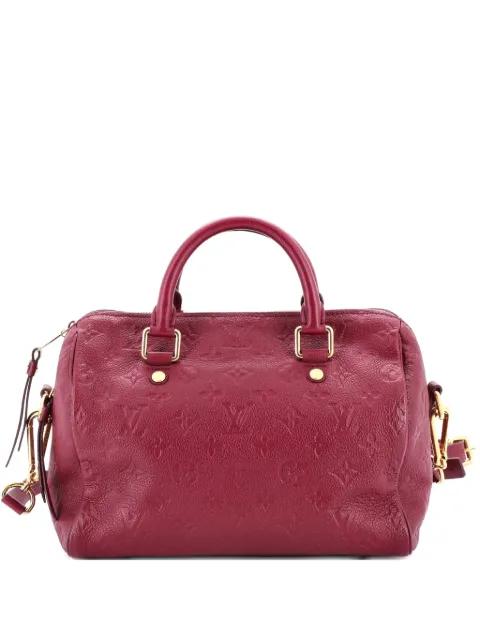 Speedy Bandouliere Bag Monogram Empreinte Leather 25 shoulder bag by LOUIS VUITTON 