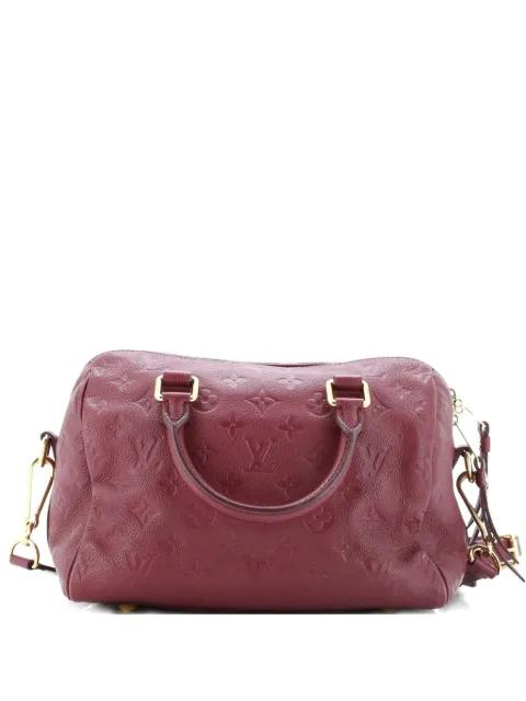 Speedy Bandouliere Bag Monogram Empreinte Leather 25 shoulder bag by LOUIS VUITTON 