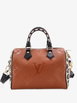 Speedy Bandouliere Bag Wild at Heart Monogram Empreinte Giant 25 satchel by LOUIS VUITTON Speedy Bandouliere Bag Wild at Heart Monogram Empreinte Giant 25 satchel by LOUIS VUITTON