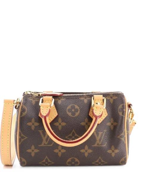Speedy Bandouliere NM Bag Monogram Canvas Nano crossbody bag by LOUIS VUITTON 