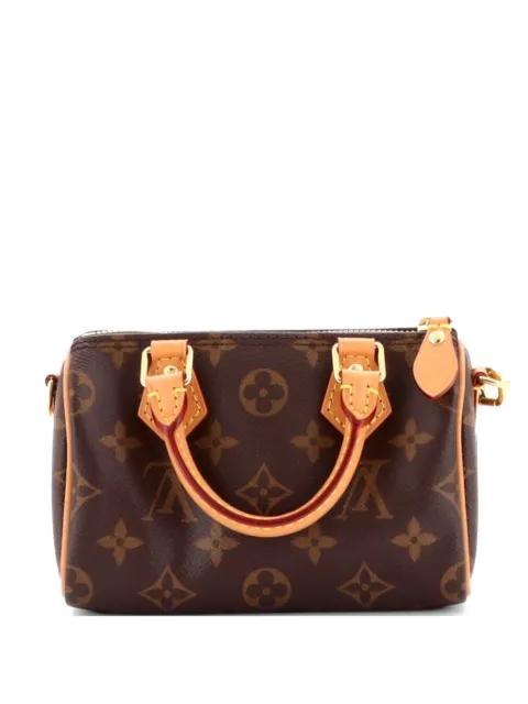 Speedy Bandouliere NM Bag Monogram Canvas Nano crossbody bag by LOUIS VUITTON 