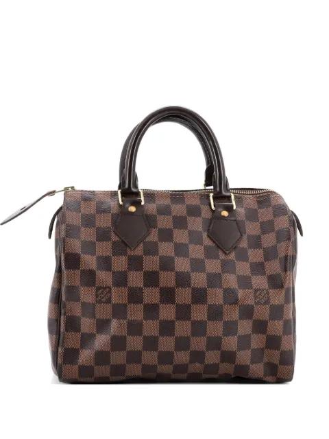 Speedy Handbag Damier 25 satchel by LOUIS VUITTON 