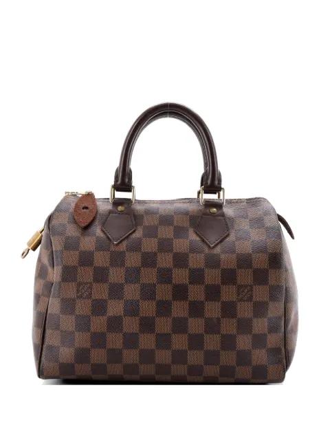 Speedy Handbag Damier 25 satchel by LOUIS VUITTON 