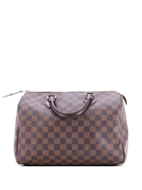 Speedy Handbag Damier 30 satchel by LOUIS VUITTON 