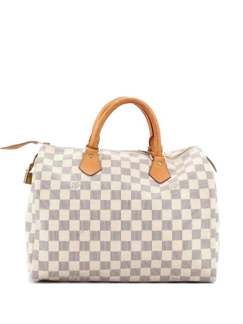Speedy Handbag Damier 30 satchel by LOUIS VUITTON 