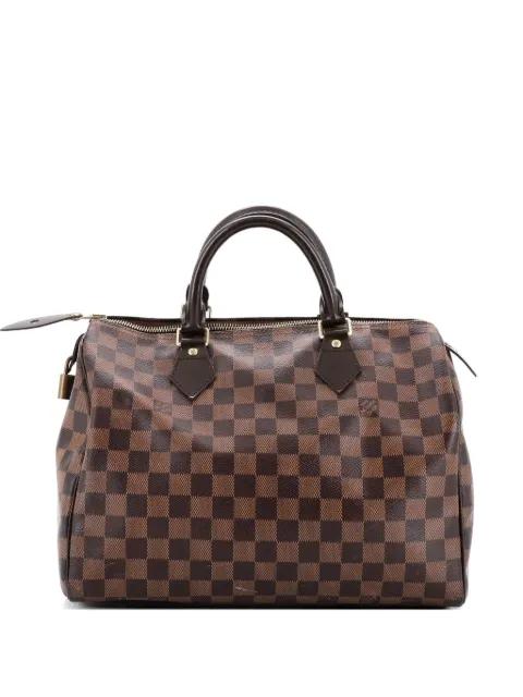 Speedy Handbag Damier 30 satchel by LOUIS VUITTON 