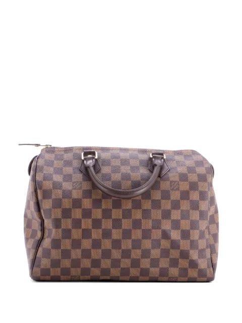 Speedy Handbag Damier 30 satchel by LOUIS VUITTON 