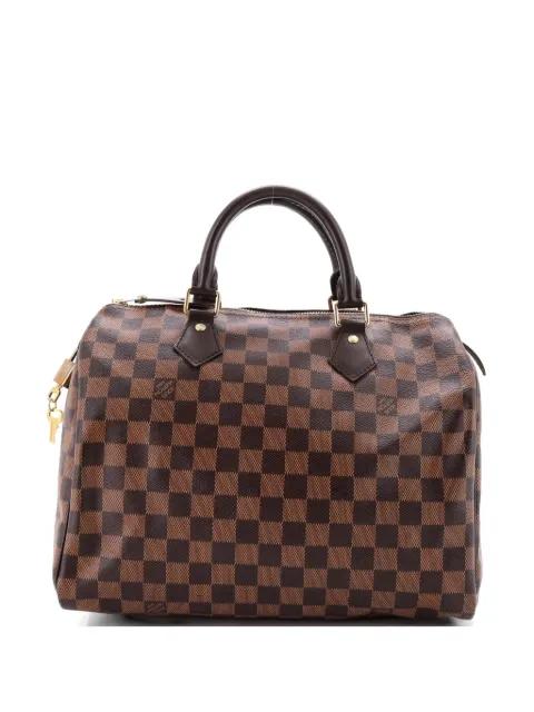 Speedy Handbag Damier 30 satchel by LOUIS VUITTON 