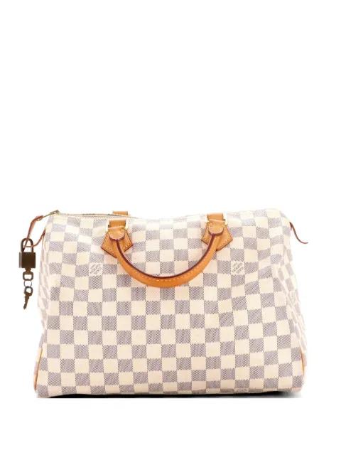 Speedy Handbag Damier 30 satchel by LOUIS VUITTON 