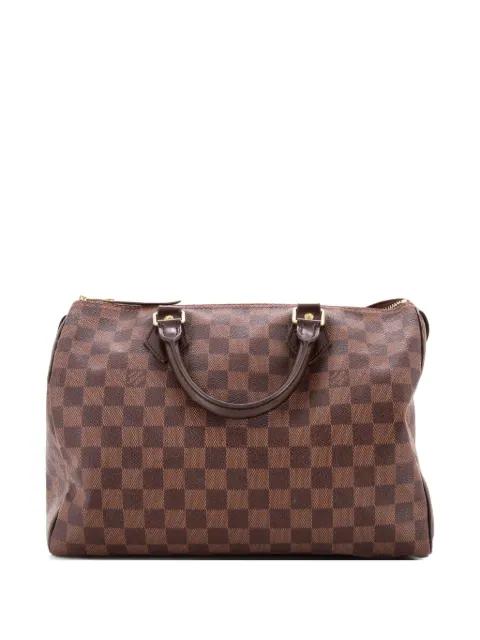 Speedy Handbag Damier 30 satchel by LOUIS VUITTON 