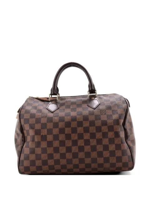 Speedy Handbag Damier 30 satchel by LOUIS VUITTON 