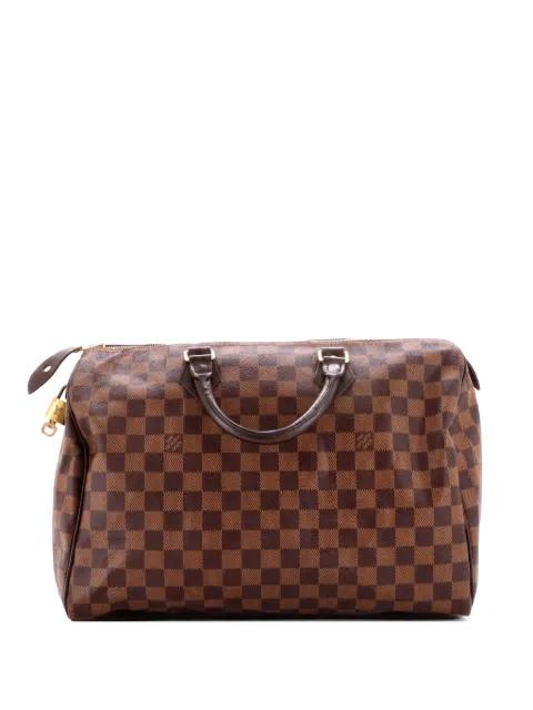 Speedy Handbag Damier 35 satchel by LOUIS VUITTON 