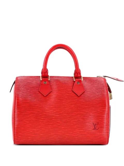 Speedy Handbag Epi Leather 25 satchel by LOUIS VUITTON 