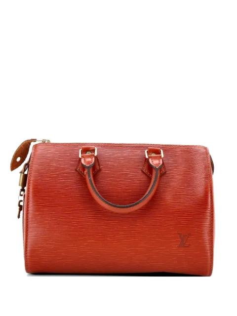 Speedy Handbag Epi Leather 25 satchel by LOUIS VUITTON 