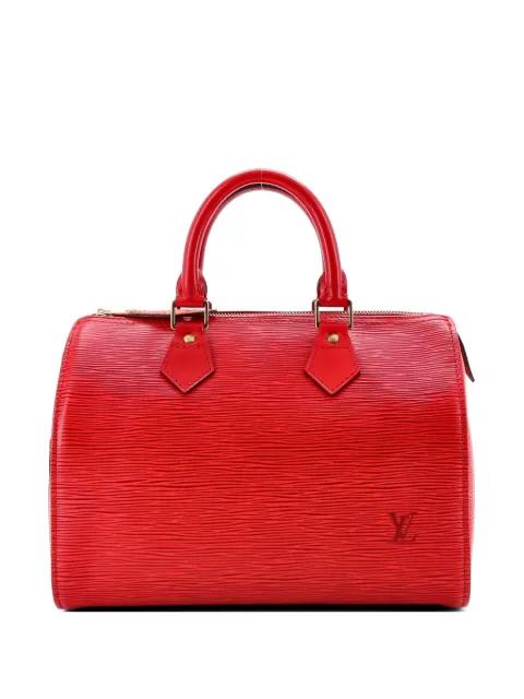 Speedy Handbag Epi Leather 25 satchel by LOUIS VUITTON 