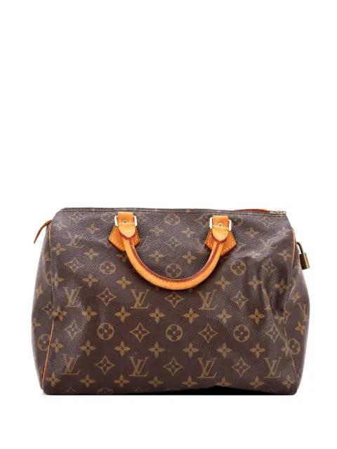 Speedy Handbag Monogram Canvas 30 satchel by LOUIS VUITTON 