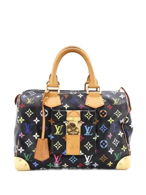 Speedy Handbag Monogram Multicolor 30 satchel by LOUIS VUITTON 