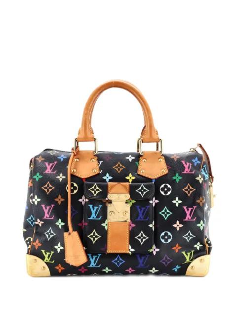 Speedy Handbag Monogram Multicolor 30 satchel by LOUIS VUITTON 