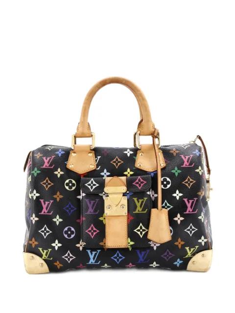 Speedy Handbag Monogram Multicolor 30 satchel by LOUIS VUITTON 